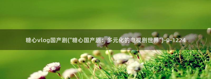 糖心唐伯虎vlog：糖心vlog国产剧(\